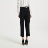 High Waist Casual Slim Nine-point Cigarette Pipe Suit Pants