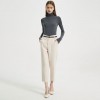 High Waist Casual Slim Nine-point Cigarette Pipe Suit Pants