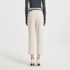 High Waist Casual Slim Nine-point Cigarette Pipe Suit Pants