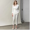 Women Fashion Business Suit and Pant Trousers Two-piece