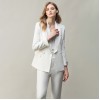 Women Fashion Business Suit and Pant Trousers Two-piece