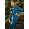 Klein Blue Women's Professional Suit Pants Skirts Set