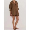 LUNE FONDANT LINEN SHIRT