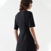 Women's Temperament Commuter Slit Suit Dress