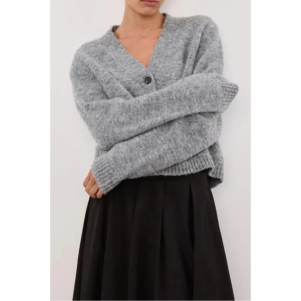 PIP SILVER MARLE KNIT CARDIGAN