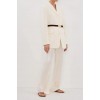 MYKA CREAM SATIN PANT
