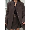 LIV BITTER CHOC BOYFRIEND BLAZER