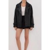 MARGOT BLACK LEATHER JACKET