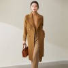 Autumn and Winter Double-sided Cashmere Wool Coat