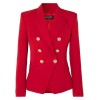 Commuter Temperament Red Suit Jacket