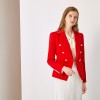 Commuter Temperament Red Suit Jacket