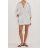 OLLIE WHITE STRIPE SHIRT