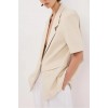 RITA SAND SHORT SLEEVE BLAZER