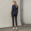 Navy Blue Ouble-breasted British Style Fashion High-end Professional Suit