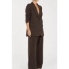 ELLE DARK CHOCOLATE BLAZER