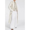 MILES CREAM WOOL WRAP COAT