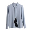 Fashion Professional Ol Chiffon Long Sleeve Shirt