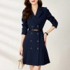 Women's Slim Waisted Suit Dress