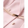 Women's Slim Waisted Suit Dress