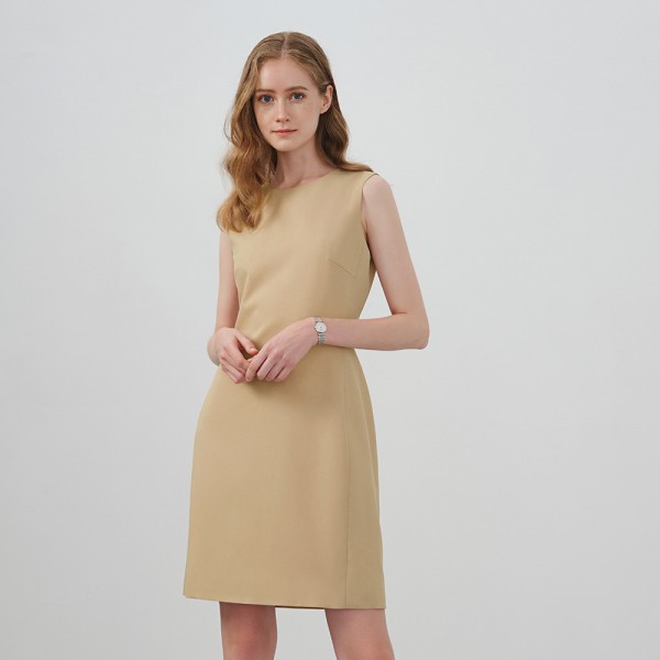 Women's Temperament Professional Sleeveless Suit Dress