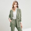Women's Casual Commuter Temperament Green Suit
