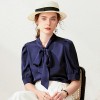 Women's Temperament Commuter Streamer Short-sleeved Shirt