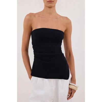 LUKE INK BANDEAU KNIT TOP
