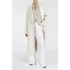MILES CREAM WOOL WRAP COAT