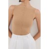 OWEN TAN BOAT NECK TOP