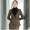Oak Women's Autumn And Winter Thickened Woolen Matching Suit Set