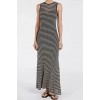 NATE BLACK SLEEVELESS MAXI DRESS