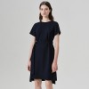 Simple Temperament Commuter Belt Dress
