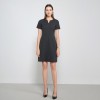 Women's Striped Short Sleeve Suit Dress