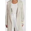 JOSEPHINA NATURAL LINEN BLEND COAT