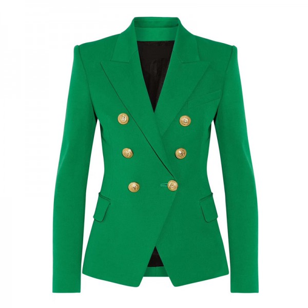 Temperament Commuter Double-breasted Suit Jacket