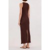 BLOOM CHOC CROCHET KNIT MAXI DRESS