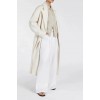 MILES CREAM WOOL WRAP COAT