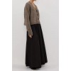 PIP CHOC MARLE KNIT CARDIGAN