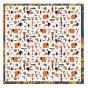 All-match professional work silk scarf