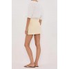 EVA LEMON LINEN SKORT