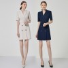 Double Breasted Slim Fit Suit Dress