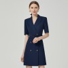 Double Breasted Slim Fit Suit Dress