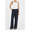 JOLIE SLATE MARLE DRAWSTRING PANT