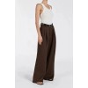 HOLDEN BITTER CHOC LINEN PANT
