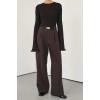 ELLE DARK CHOCOLATE PANT