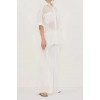 CHARLI WHITE SATIN MAXI SKIRT
