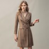 Elegant Double Breasted Suit Dress