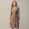 Elegant Double Breasted Suit Dress