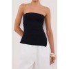 LUKE INK BANDEAU KNIT TOP