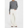 INDY GREY CASHMERE KNIT JUMPER
